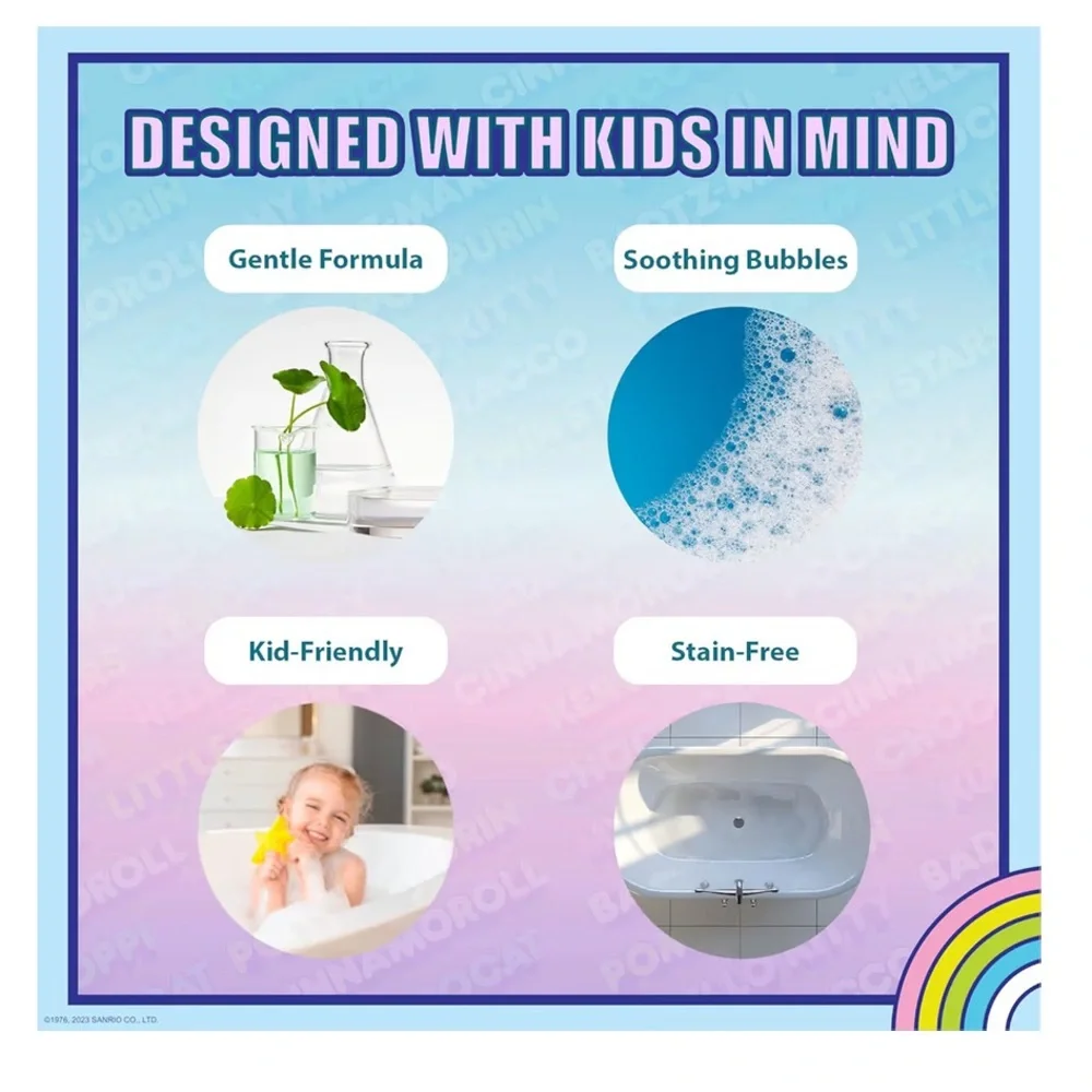 🆕 Hello Kitty and Friends Bath Bombs Set, 6 Piece, Bubblegum Scented